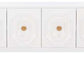 Safavieh Riya 3 Door 2 Shelf Sideboard - White | Sideboards | Modishstore