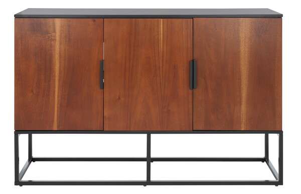 Safavieh Vance 3 Door 2 Shelf Sideboard - Brown | Sideboards | Modishstore