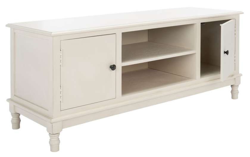 Safavieh Ozark 2 Door 1 Shelf Media Stand | TV Stands | Modishstore - 2