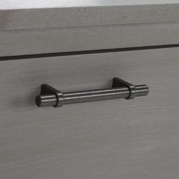 Safavieh Filbert 4 Drawer Media Stand - White Washed Gray | TV Stands | Modishstore - 3