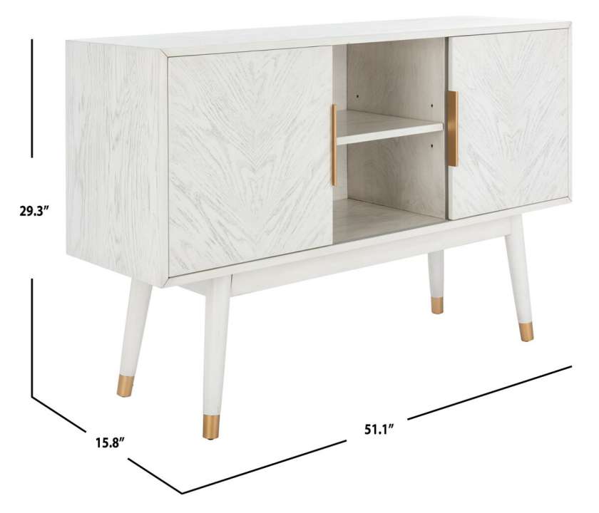 Safavieh Ligia 2 Door Media Stand | TV Stands | Modishstore - 3