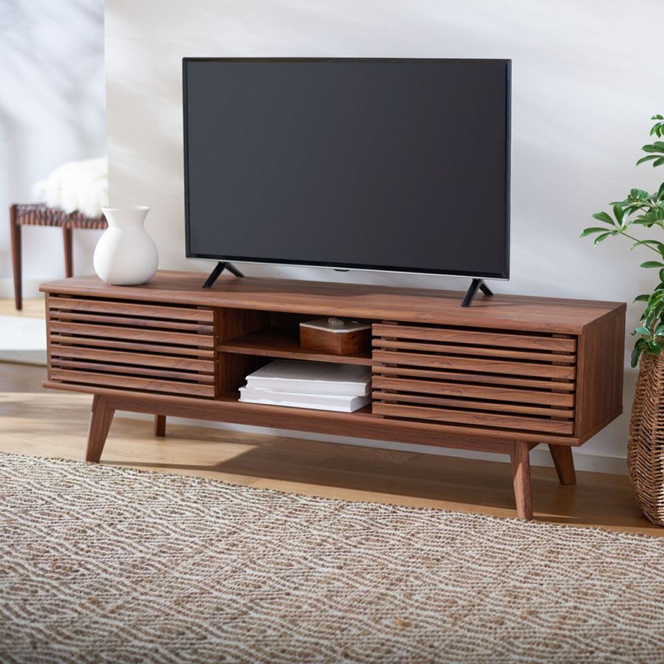 Safavieh Esma 2 Shelf Media Stand | TV Stands | Modishstore - 2