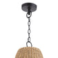 Summer Outdoor Pendant Small Weathered Natural By Regina Andrew | Pendant Lamps | Modishstore - 4