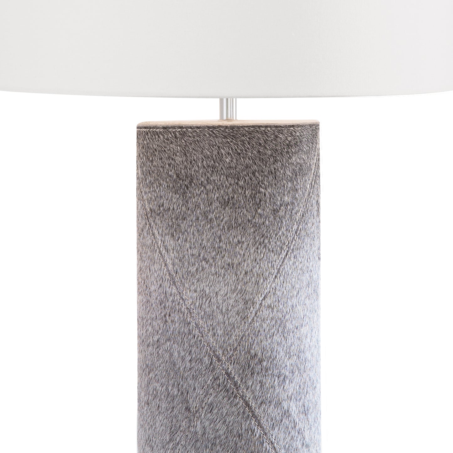 Andres Column Table Lamp Gray By Regina Andrew | Table Lamps | Modishstore - 5