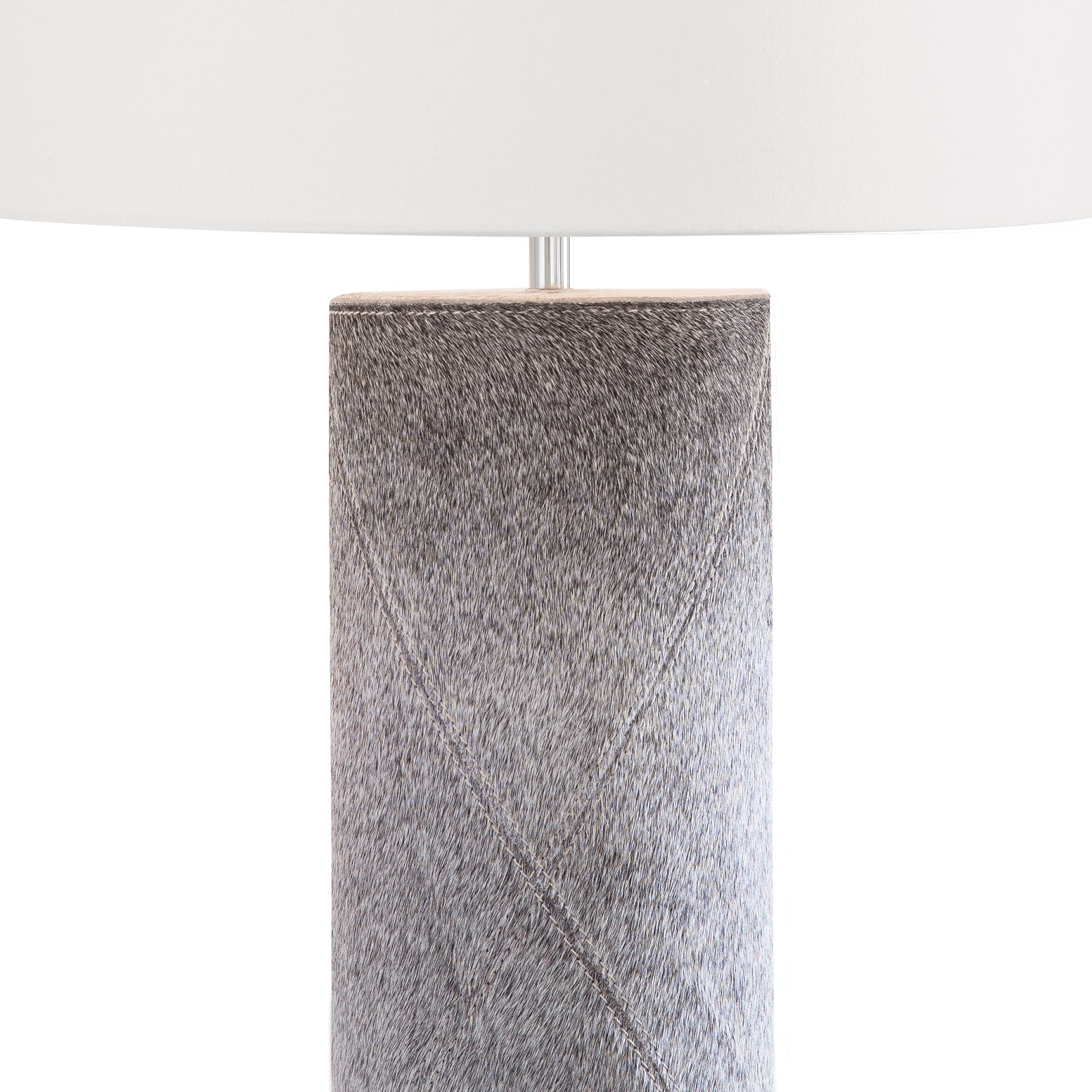 Andres Column Table Lamp Gray By Regina Andrew | Table Lamps | Modishstore - 5