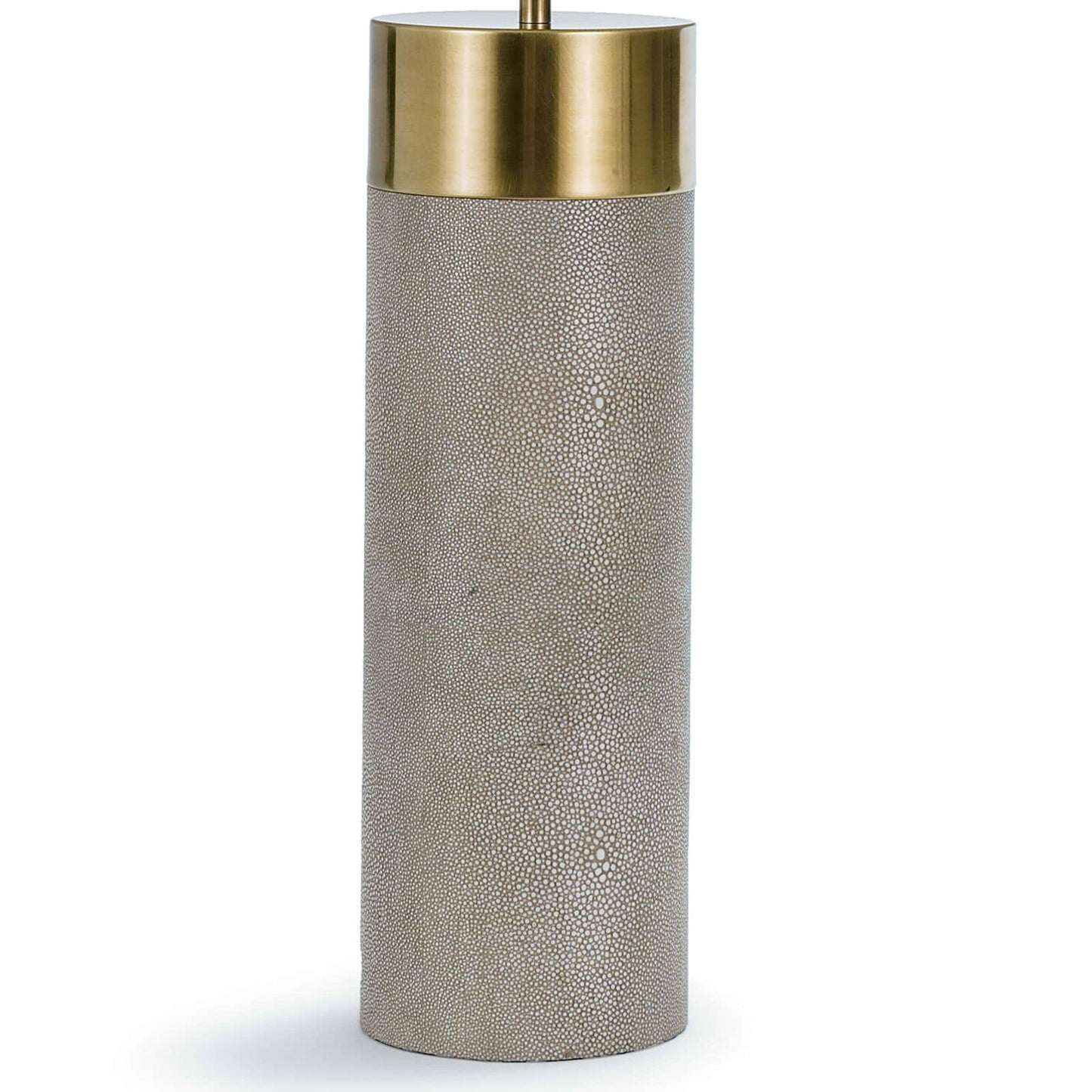 Harlow Ivory Gray Shagreen Cylinder Table Lamp By Regina Andrew | Table Lamps | Modishstore - 5