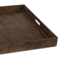 Derby Square Leather Tray By Regina Andrew | Trays | Modishstore - 4