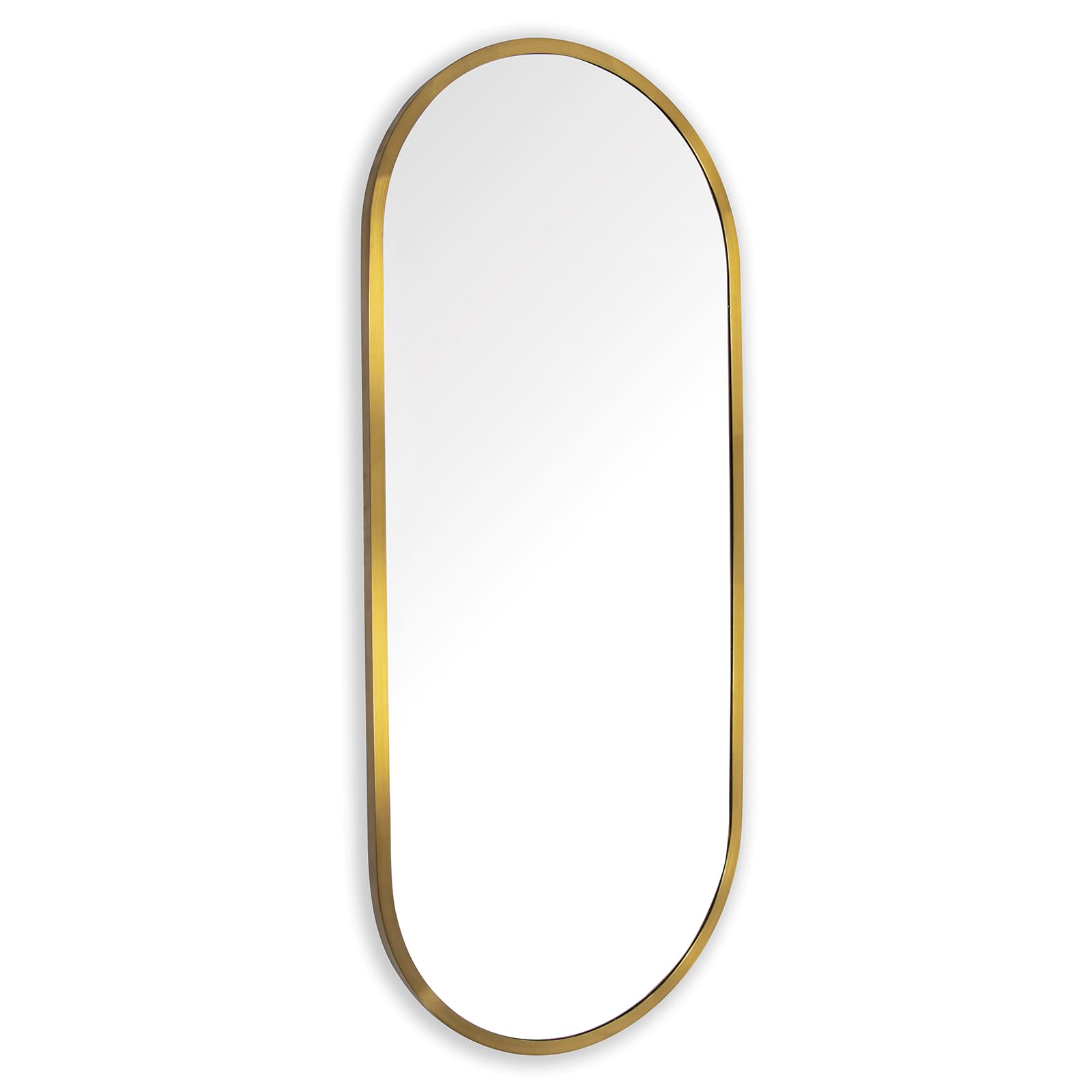Doris Dressing Room Mirror Small Natural Brass By Regina Andrew | Mirrors | Modishstore