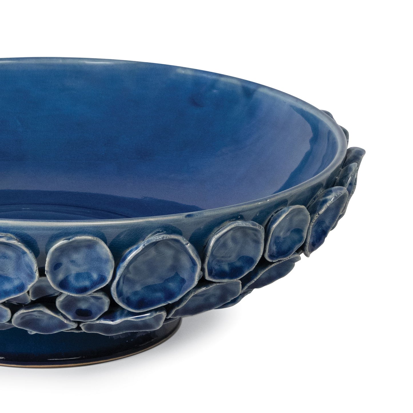 Lucia Ceramic Bowl Blue By Regina Andrew | Decorative Bowls | Modishstore - 4