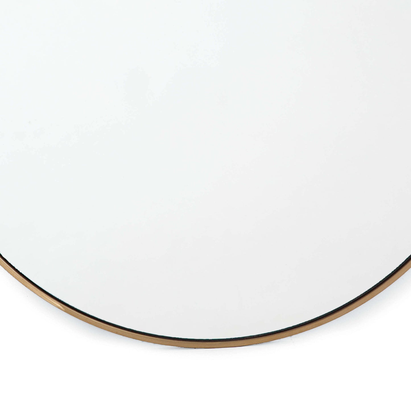 Hanging Circular Mirror Natural Brass By Regina Andrew | Mirrors | Modishstore - 5