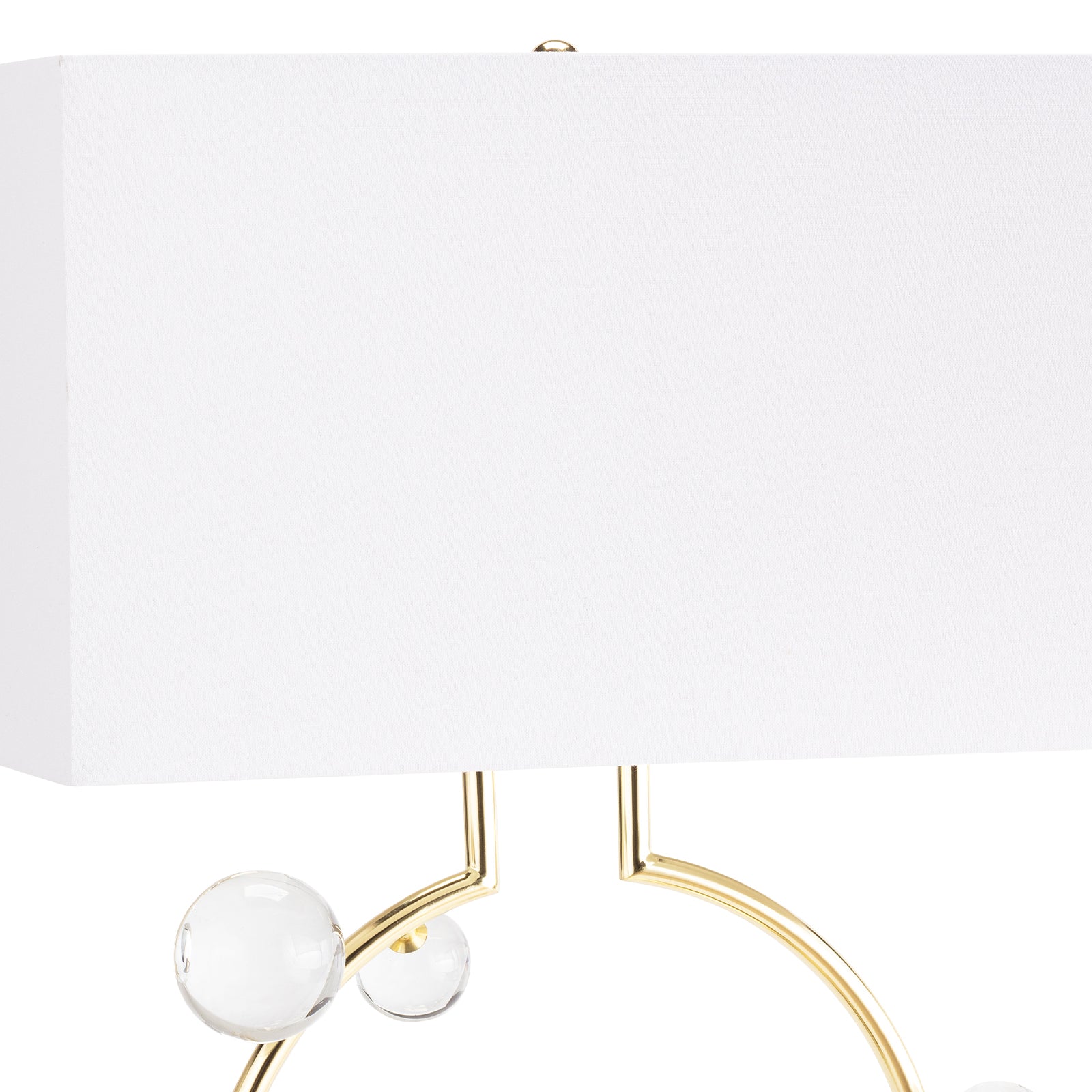 Bijou Ring Table Lamp Clear By Regina Andrew | Table Lamps | Modishstore - 3