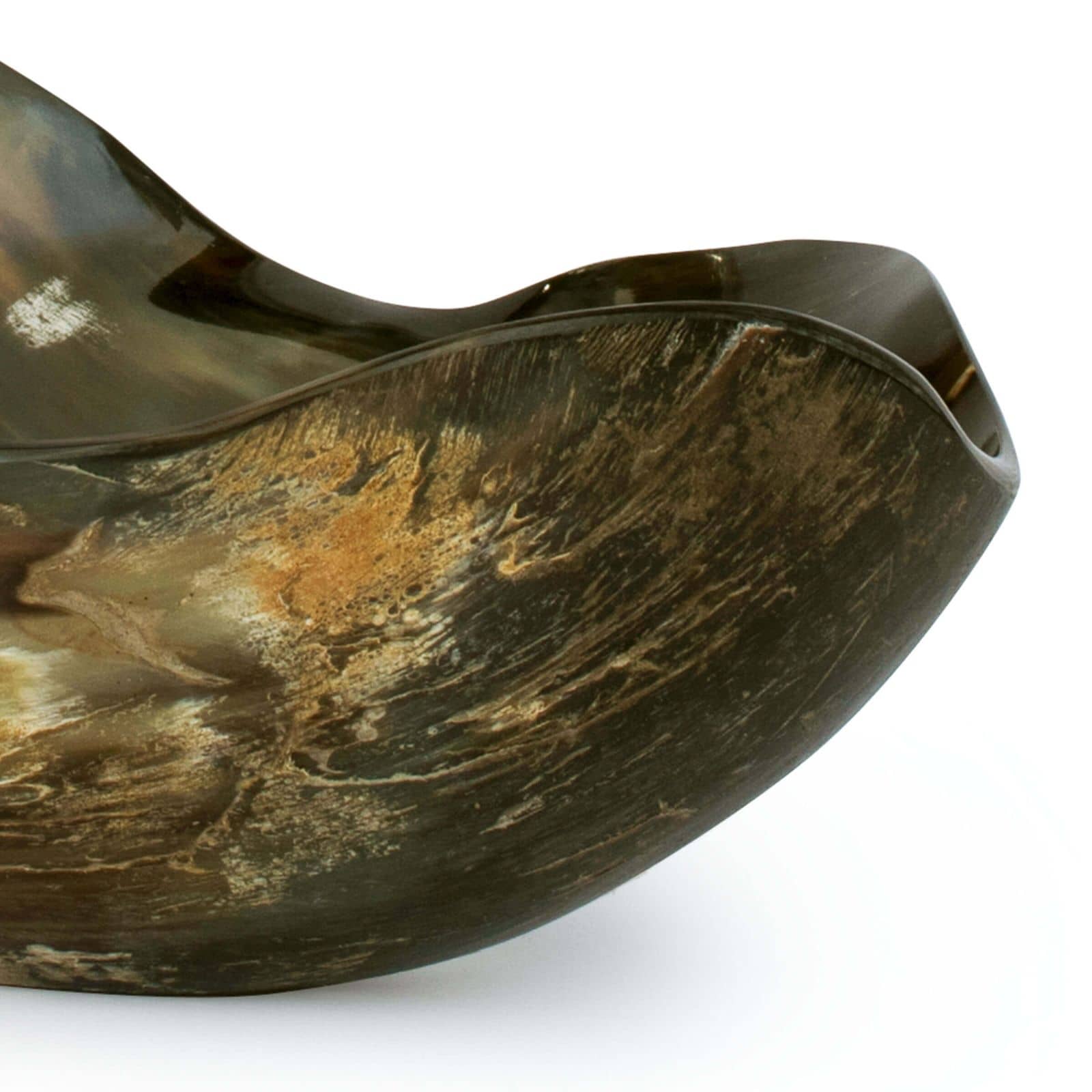 Black Horn Bowl By Regina Andrew | Decorative Bowls | Modishstore - 2
