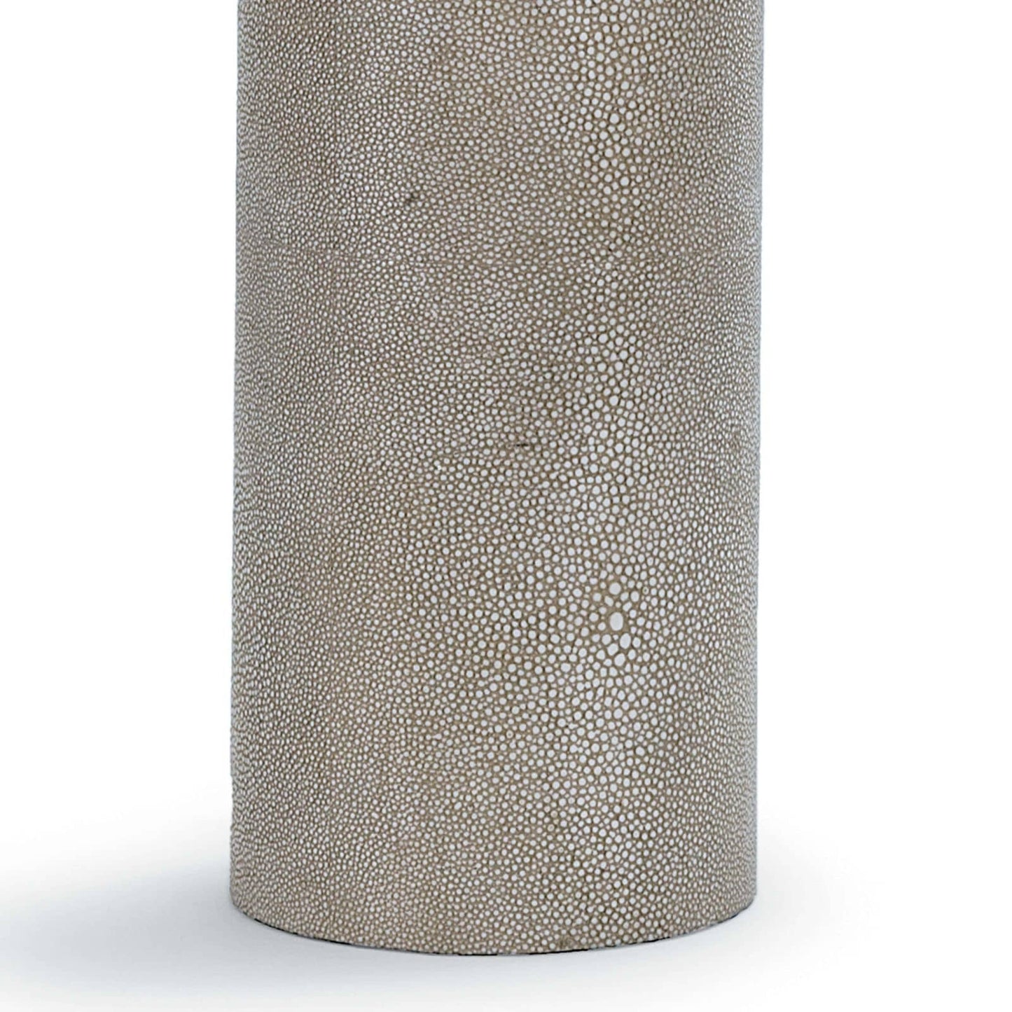 Harlow Ivory Gray Shagreen Cylinder Table Lamp By Regina Andrew | Table Lamps | Modishstore - 6