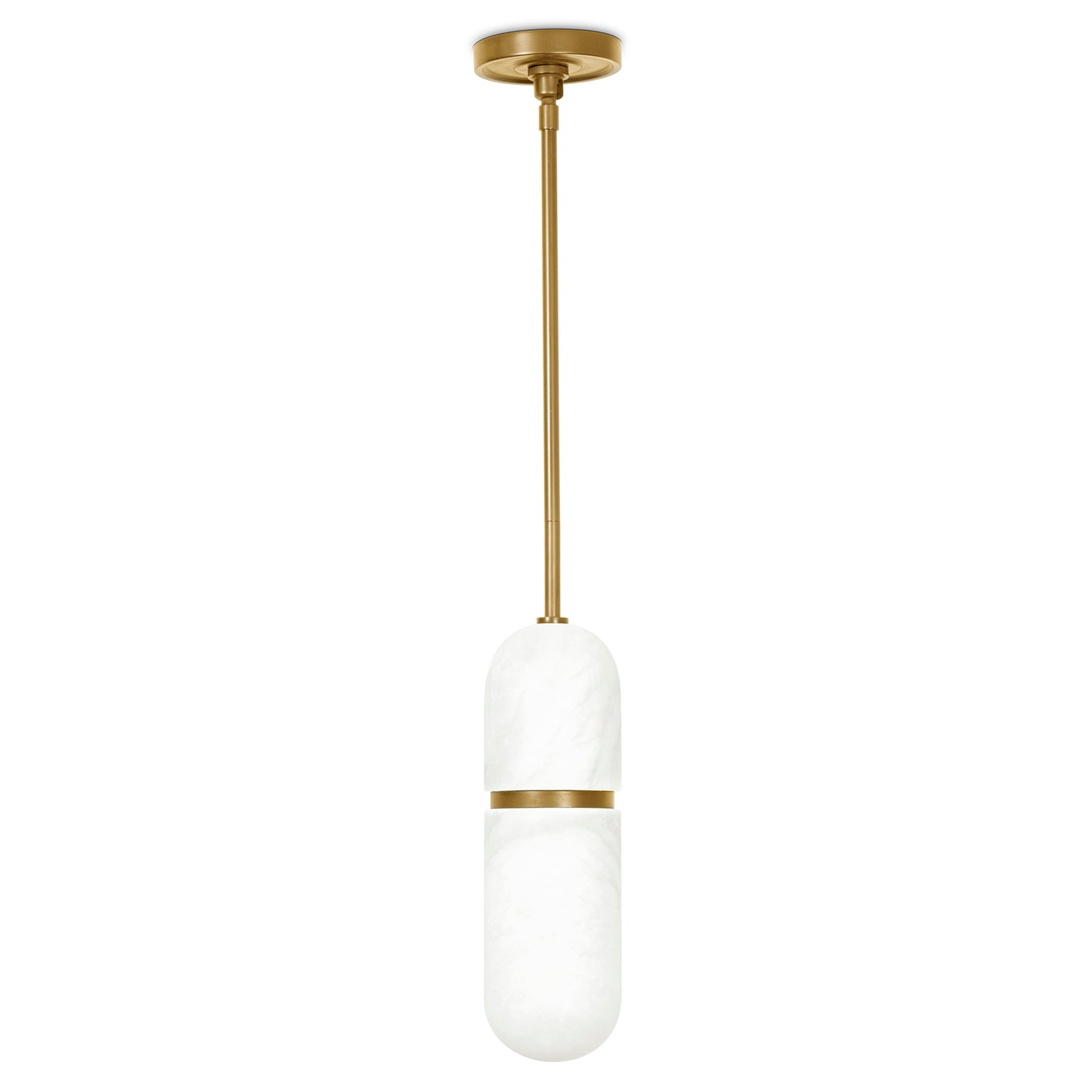 Salon Pendant Natural Brass By Regina Andrew | Pendant Lamps | Modishstore - 2