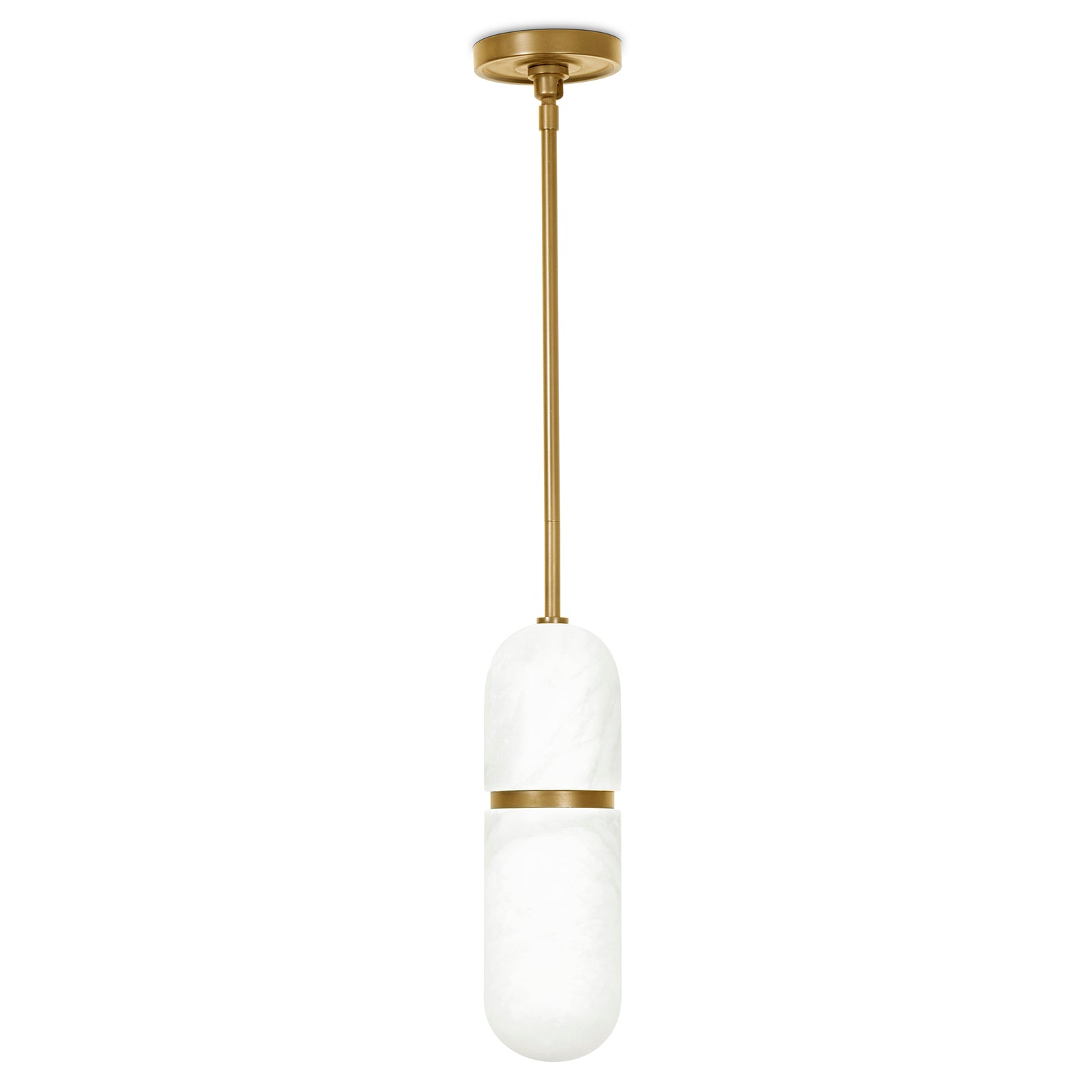 Salon Pendant Natural Brass By Regina Andrew | Pendant Lamps | Modishstore - 2