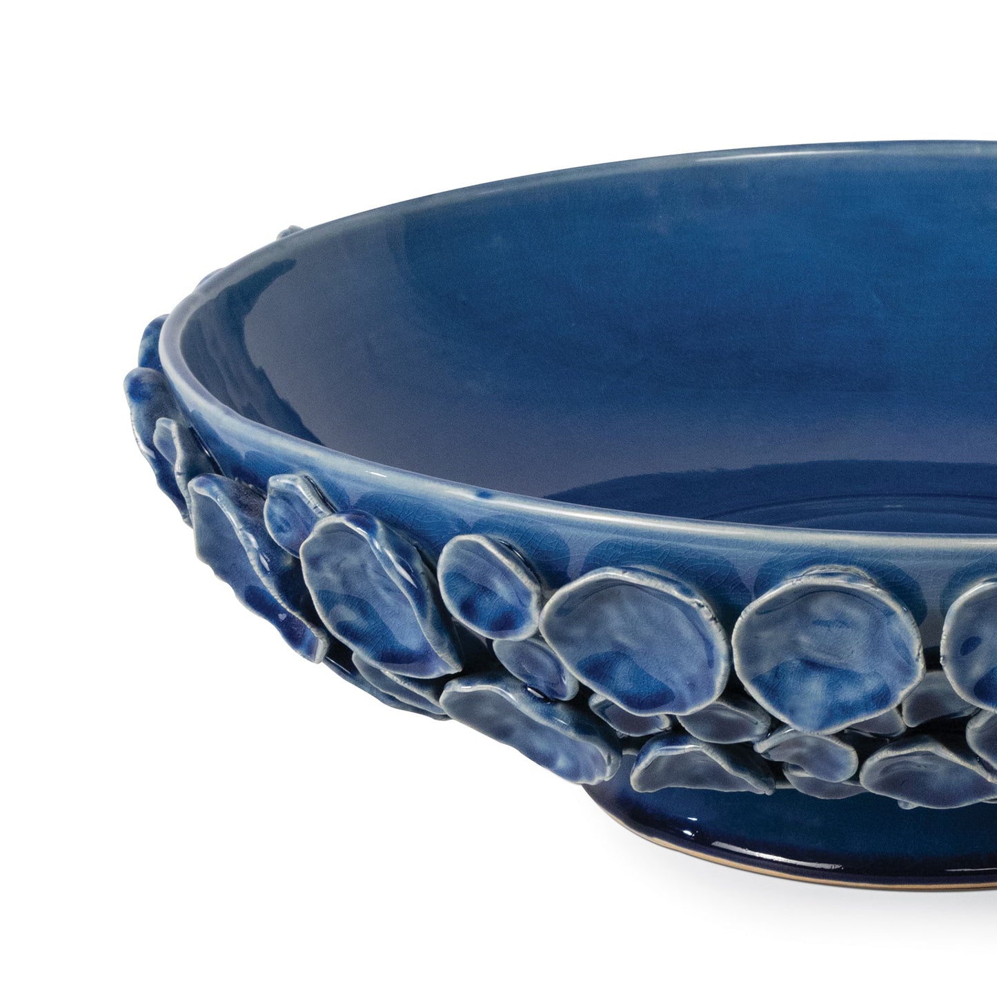 Lucia Ceramic Bowl Blue By Regina Andrew | Decorative Bowls | Modishstore - 2