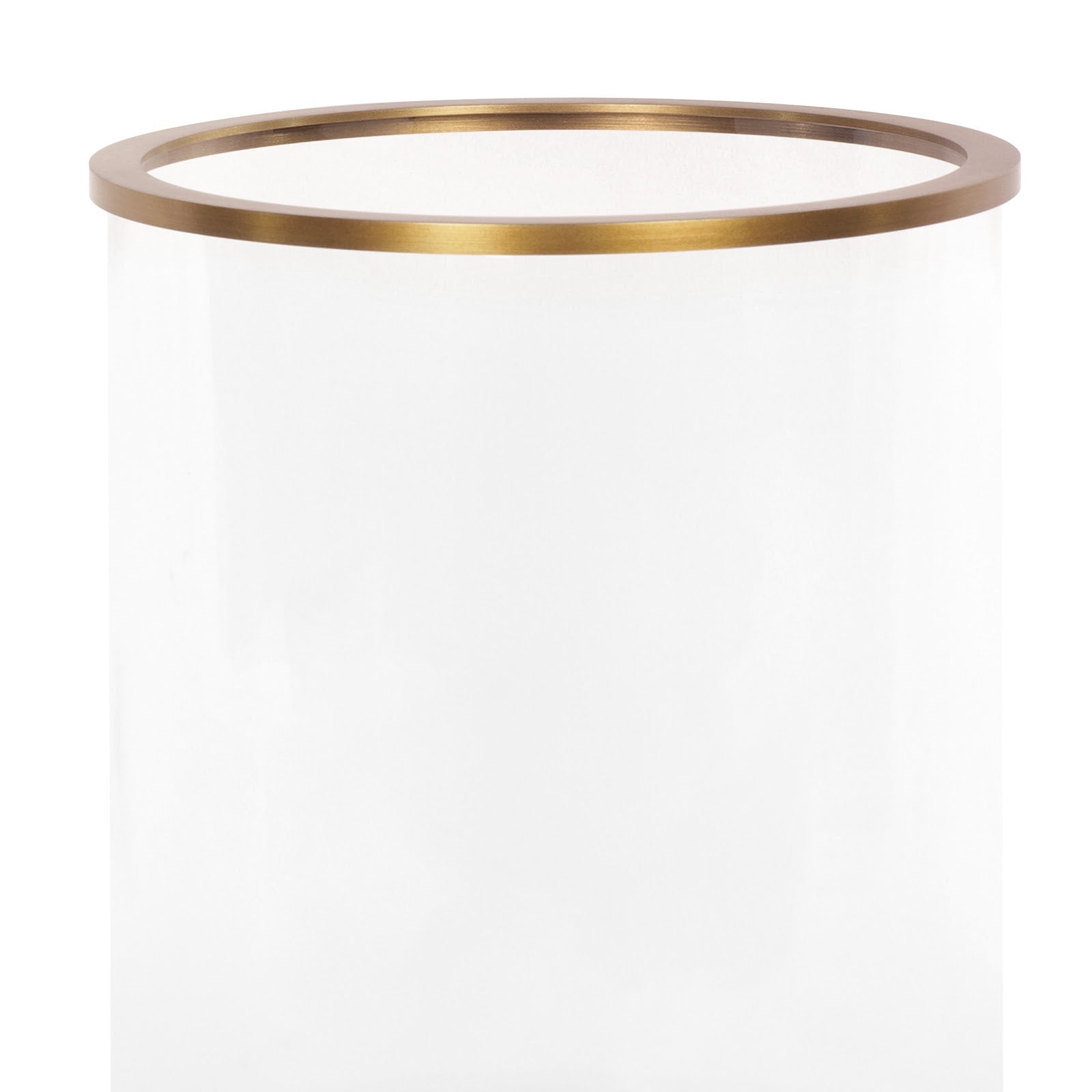 Adria Hurricane Medium Natural Brass By Regina Andrew | Candle Holders | Modishstore - 5