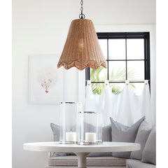 Coastal Living Summer Outdoor Pendant Large Weathered Natural By Regina Andrew