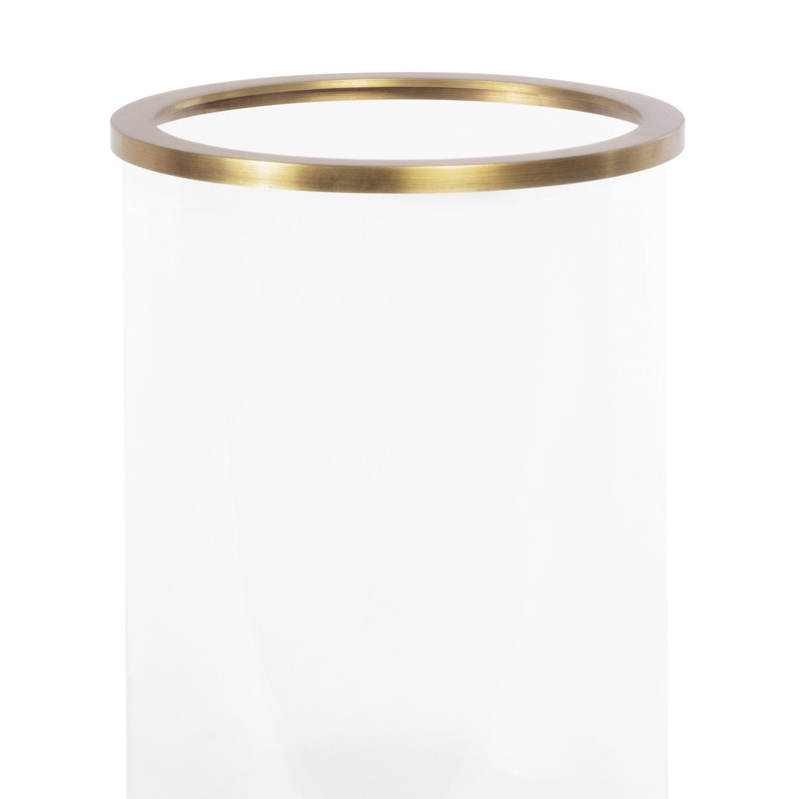 Adria Hurricane Small Natural Brass By Regina Andrew | Candle Holders | Modishstore - 2