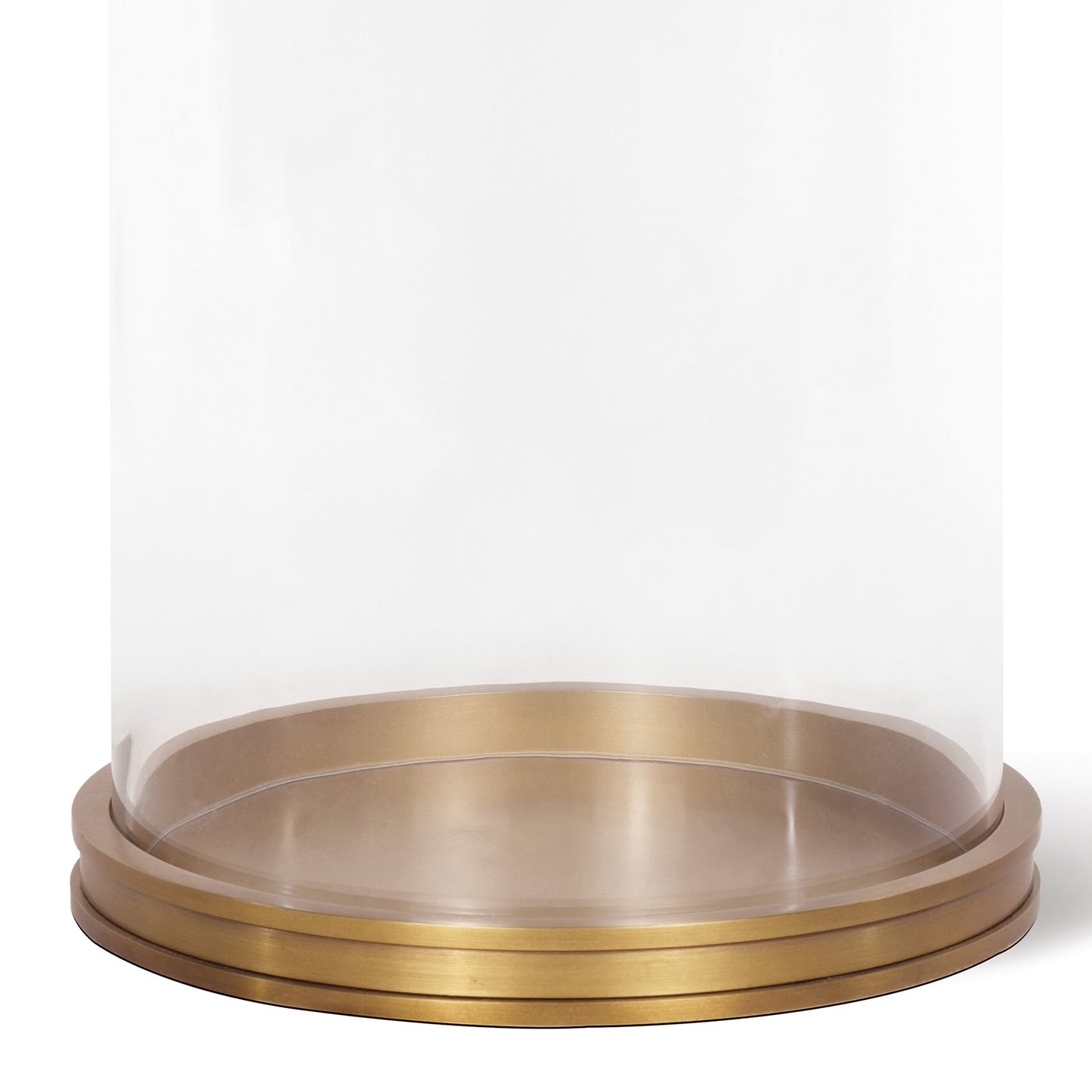 Adria Hurricane Medium Natural Brass By Regina Andrew | Candle Holders | Modishstore - 6