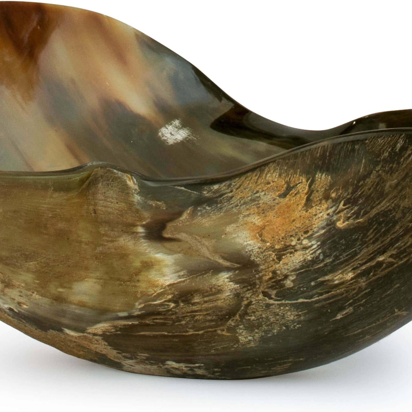 Black Horn Bowl By Regina Andrew | Decorative Bowls | Modishstore - 4