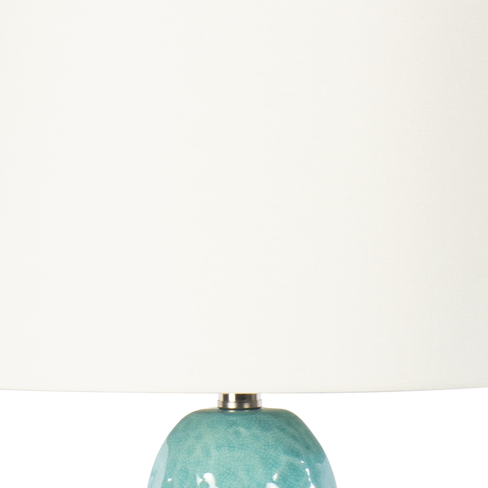 Getaway Ceramic Table Lamp Turquoise By Regina Andrew | Table Lamps | Modishstore - 3