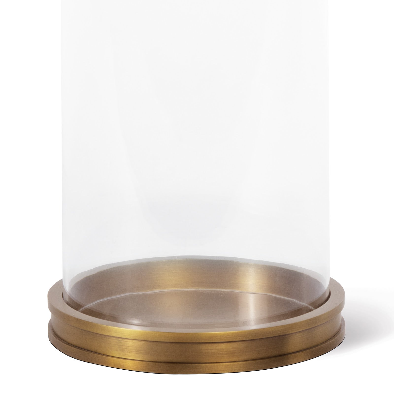 Adria Hurricane Small Natural Brass By Regina Andrew | Candle Holders | Modishstore - 3