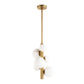 Styx Vertical Pendant Natural Brass By Regina Andrew | Pendant Lamps | Modishstore - 2