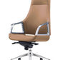 Modrest Merlo - Modern Brown High Back Executive Office Chair | Modishstore | Office Chairs