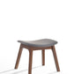 Vig Furniture Modrest Whitney Modern Grey & Walnut Accent Chair & Ottoman | Modishstore | Ottomans-3