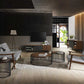 Vig Furniture Modrest Bronson Modern Walnut & Black Round Coffee Table | Modishstore | Coffee Tables-4