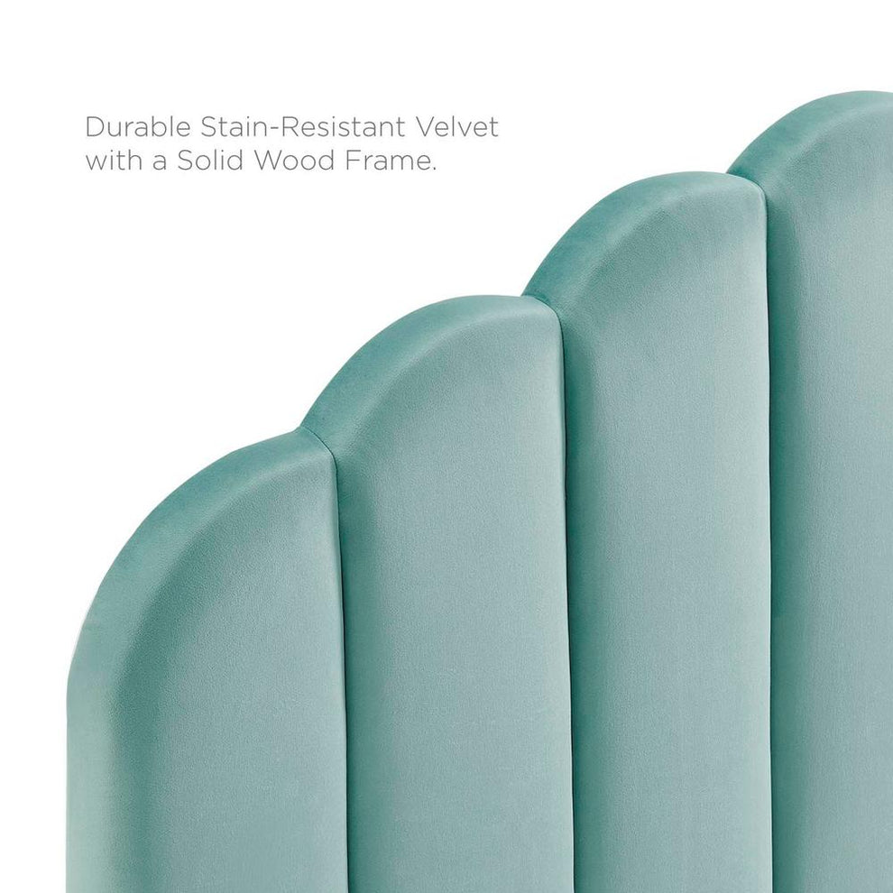 Modway Veronique Twin Performance Velvet Headboard - MOD-6206 | Headboards | Modishstore - 28