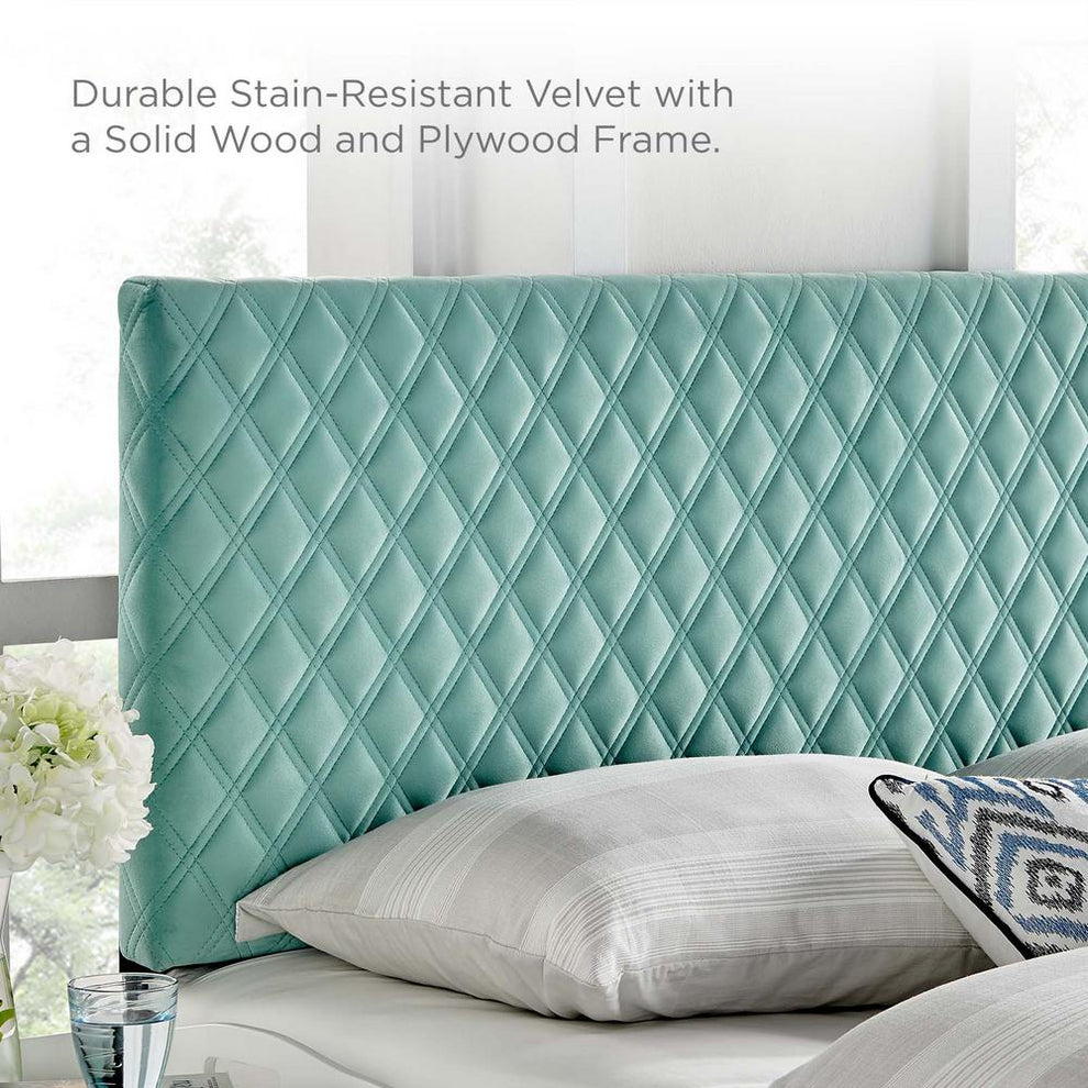 Modway Angela Twin Performance Velvet Headboard - MOD-6209 | Headboards | Modishstore - 20