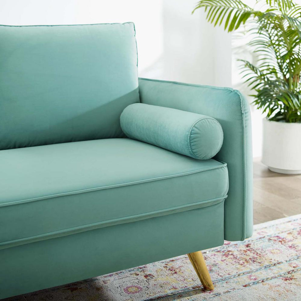 Modway Revive Performance Velvet Loveseat - EEI-3989 | Loveseats | Modishstore - 2