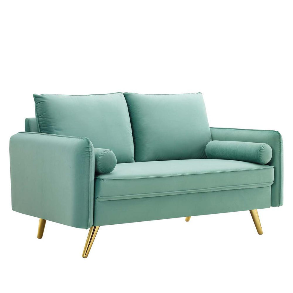 Modway Revive Performance Velvet Loveseat - EEI-3989 | Loveseats | Modishstore - 3
