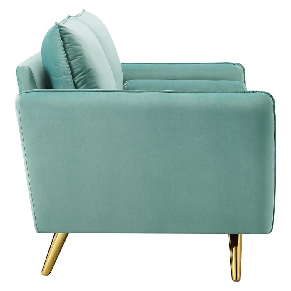 Modway Revive Performance Velvet Loveseat - EEI-3989 | Loveseats | Modishstore - 4