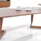 Modrest Jett Modern Walnut End Table | Modishstore | End Tables
