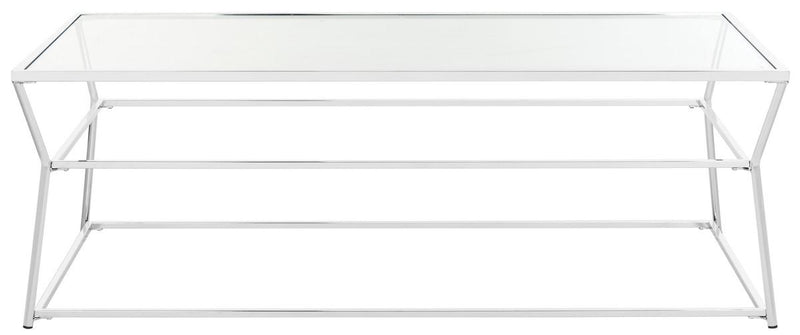 Safavieh Ellie Glass Coffee Table | Coffee Tables | Modishstore - 1