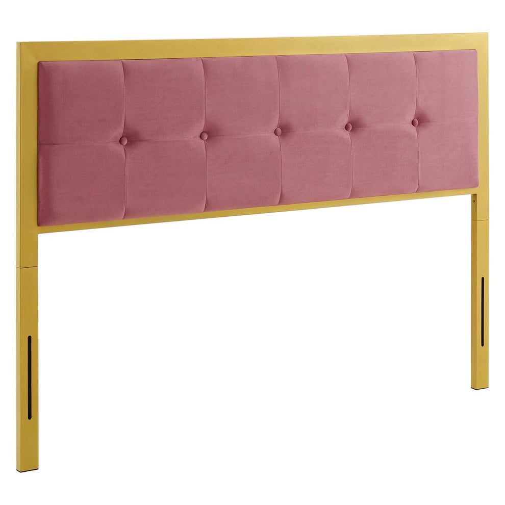 Modway Teagan Tufted Twin Performance Velvet Headboard - MOD-6173 | Headboards | Modishstore - 9