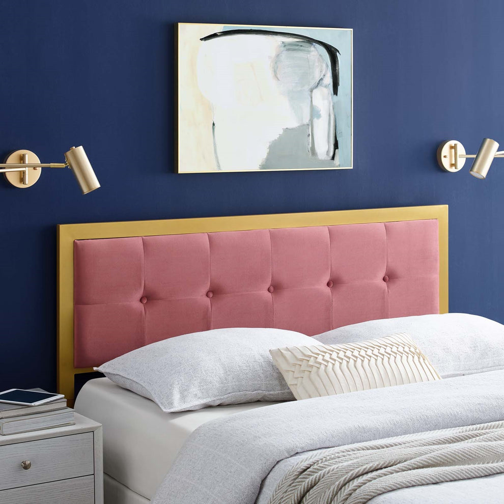 Modway Teagan Tufted Twin Performance Velvet Headboard - MOD-6173 | Headboards | Modishstore - 7
