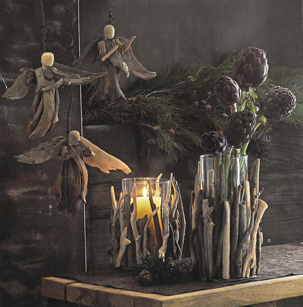 Roost Driftwood Angels - Set Of 3