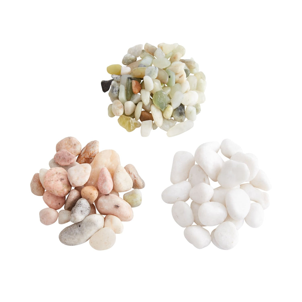 Natural Stones Set Of 4 By Accent Deocr | Minerals and Stones | Modishstore - 1