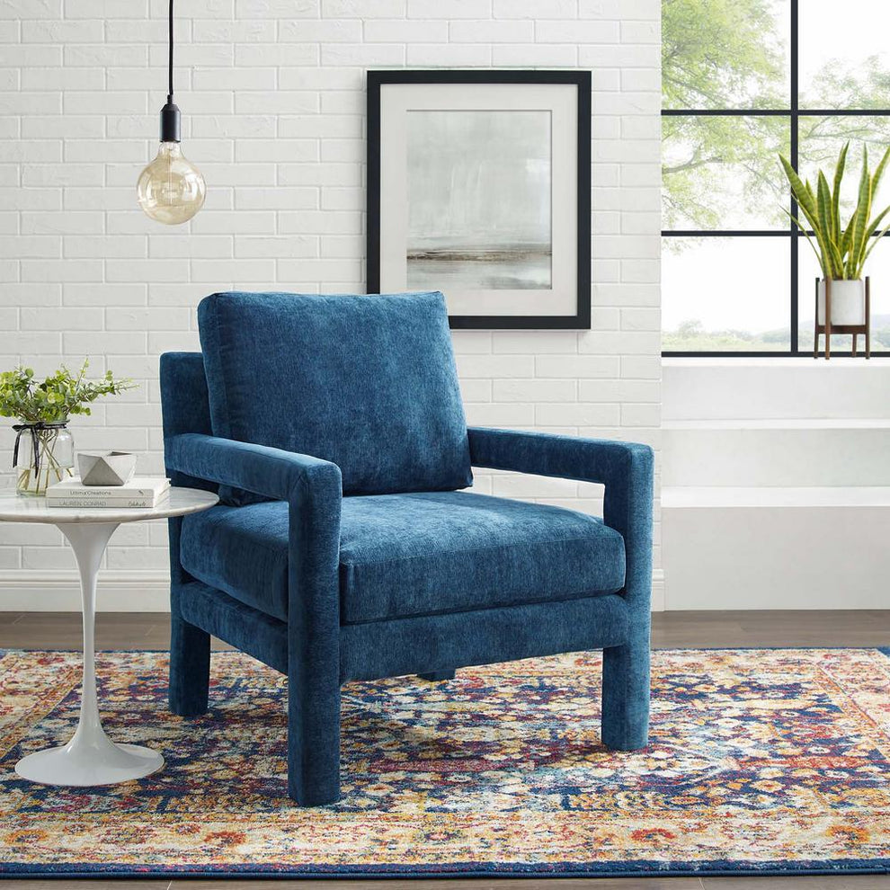Modway Rehearse Performance Velvet Armchair - EEI-4133 | Armchairs | Modishstore - 8