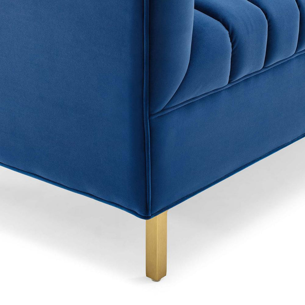 Modway Shift Channel Tufted Performance Velvet Loveseat - EEI-4131 | Loveseats | Modishstore - 16