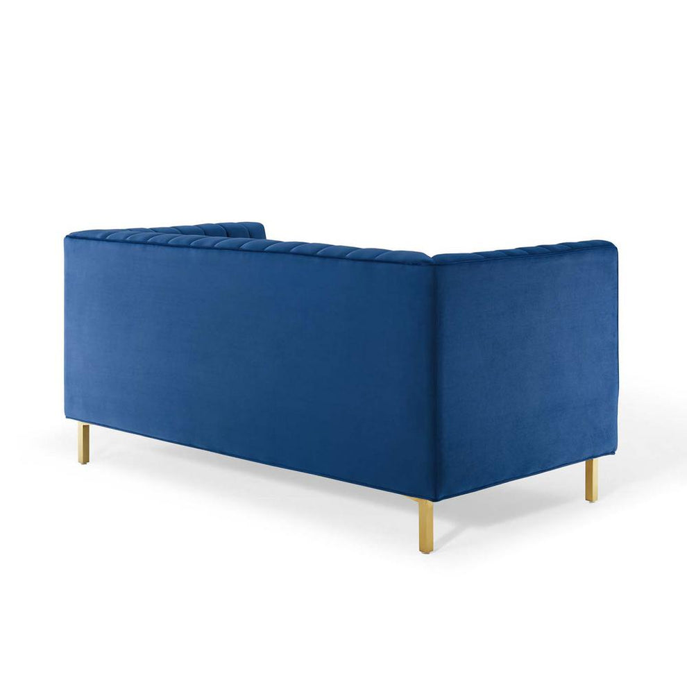 Modway Shift Channel Tufted Performance Velvet Loveseat - EEI-4131 | Loveseats | Modishstore - 15