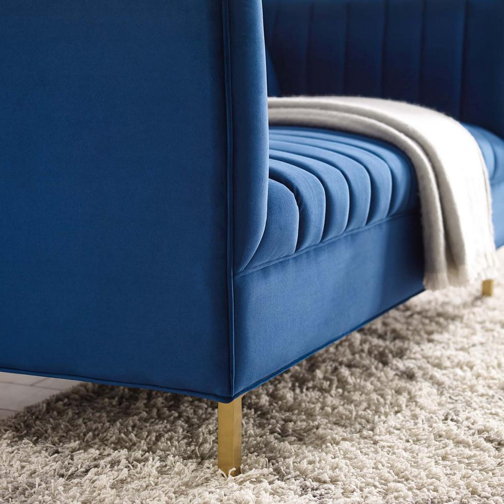 Modway Shift Channel Tufted Performance Velvet Loveseat - EEI-4131 | Loveseats | Modishstore - 19