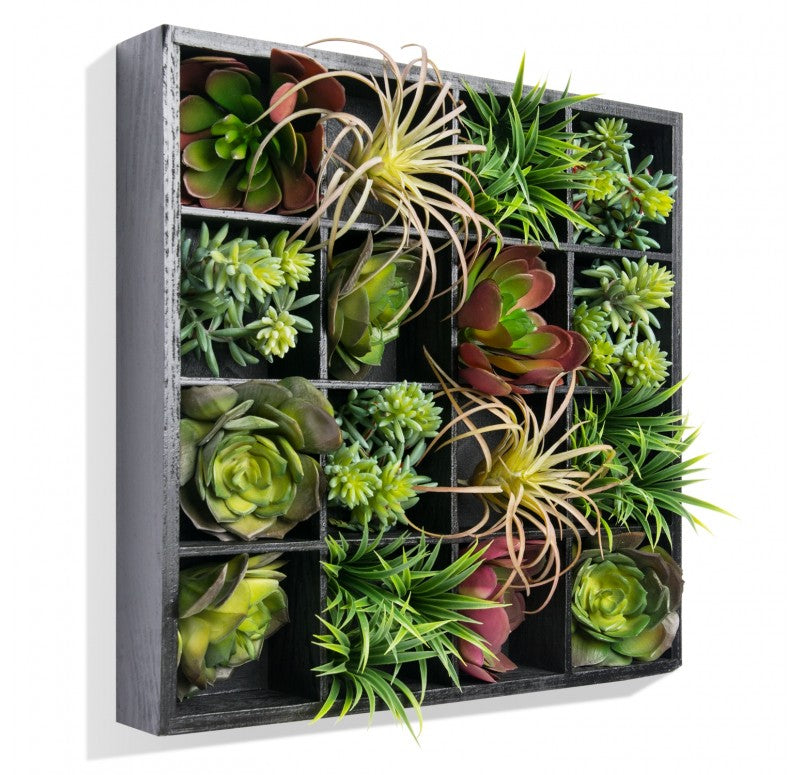 Green Wall, Pixelated Succulent by Gold Leaf Design Group | Green Wall | Modishstore - 11
