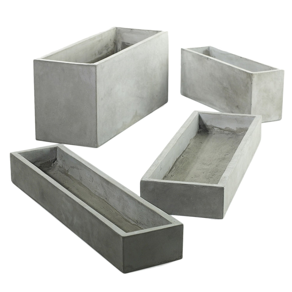 Newport Tray Planter Set of 3 By Accent Decor | Outdoor Planters, Troughs & Cachepots | Modishstore - 11