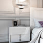 Vig Furniture Modrest Nicla Italian Modern White Nightstand | Modishstore | Nightstands