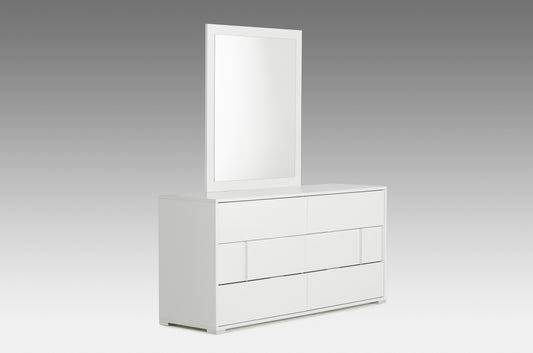 Vig Furniture Modrest Nicla Italian Modern White Mirror | Modishstore | Mirrors